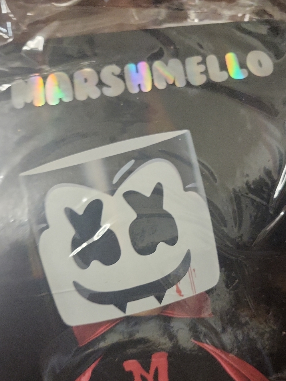 Black Party Mask by - Glitter Logo